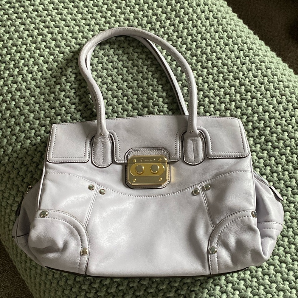Beautiful large Lavender Makowski shoulder bag